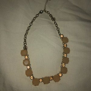 Chunky Peach/Pale Pink Necklace